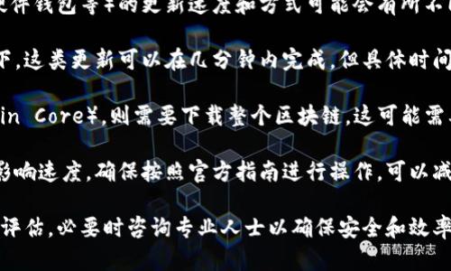 更新BTC钱包的时间会因多种因素而有所不同，以下是一些可能影响更新速度的因素：

1. **网络繁忙程度**：比特币网络的繁忙程度会直接影响交易确认的速度。如果网络中有大量未确认的交易，你的更新可能会被延迟。

2. **交易费用**：当你发送比特币时，交易费用越高，矿工优先处理的可能性就越大。因此，适当提高交易费用可以加快确认速度。

3. **钱包类型**：不同类型的钱包（如托管钱包、软件钱包、硬件钱包等）的更新速度和方式可能会有所不同。有些钱包可能会提供更快的同步和更新功能。

4. **软件更新**：如果你是指更新钱包软件版本，通常情况下，这类更新可以在几分钟内完成，但具体时间还是依赖于你的网络速度和软件的大小。

5. **区块链同步**：如果你使用的是全节点钱包（例如Bitcoin Core），则需要下载整个区块链，这可能需要几小时到几天的时间，具体视网络条件和计算机性能而定。

6. **用户操作**：对一些用户而言，更新过程中的操作也会影响速度，确保按照官方指南进行操作，可以减少不必要的时间浪费。

总的来说，更新BTC钱包的时间并不固定，建议根据具体情况评估，必要时咨询专业人士以确保安全和效率。