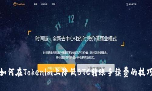 如何在Tokenim上降低BTC转账手续费的技巧
