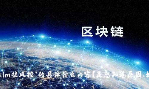请提供更多的信息或背景，这样我才能更好地为您提供帮助。例如，您希望了解关于“tokenim被风控”的具体什么内容？是想知道原因、如何应对、解决方案，还是金融方面的具体案例？多一些细节会有助于我提供更合适的答案。